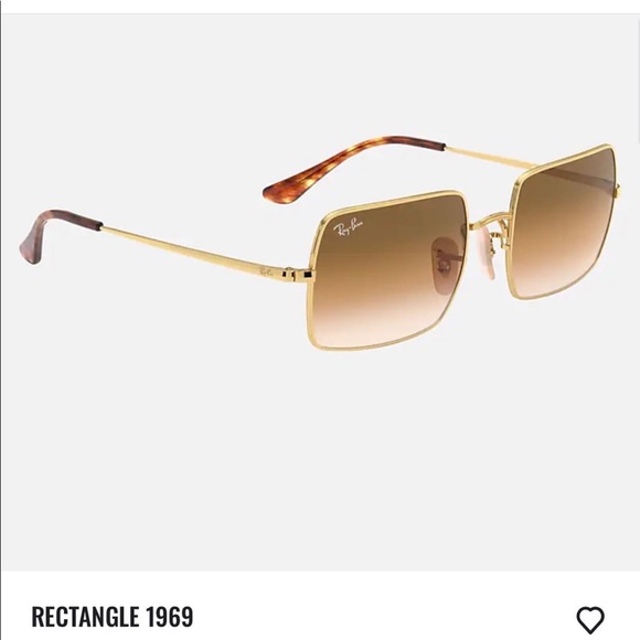 COPY - RayBan 1969 rectangle sunglasses - Picture 2 of 10